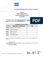 ACTA No 1. APROBACION GASTOS DE COMITE DE COMPRAS.