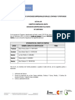 ACTA No 1. APROBACION GASTOS DE COMITE DE COMPRAS.