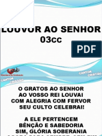 Louvor Ao Senhor 03