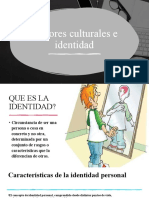 Factores Culturales e Identidad