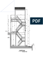 Corte B-B: ESCALA 1/50