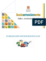 Taller: ¡Socioemociónate!: Habilidades Socioemocionales