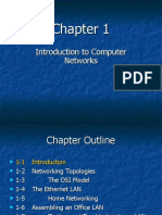 Introduction to Computer Networks Chapter 1 - Topologies, OSI Model, Ethernet LAN