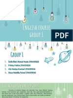 English Course Group 1