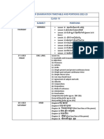 Time Table - Second Sem