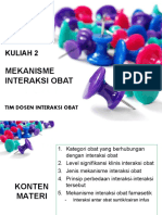 2 - Mekanisme Interaksi Obat - 2023