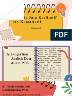 Analisis Data Kualitatif Dan Kuantitatif: Kelompok 5