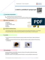 Wykrywanie Skrobi W Produktach Spożywczych: Podstawa Programowa