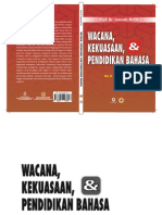 Buku WACANA, KEKUASAAN, & PENDIDIKAN BAHASA (Prof. Dr. Jumadi, M.PD.)