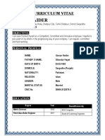 Usman's CV