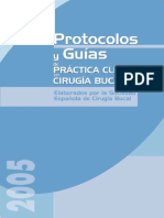 Protocolos y Guias de Practica Clinica en Cirugia Bucal