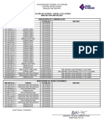 Seleção de Estágio - Edital Ce N. 01/2023 Análise Das Inscrições Assessoria de Comunicação Matricula Curso Situação Motivo