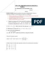 Segunda Practica de Aprendizaje de Matematica Basica Ing. Civil