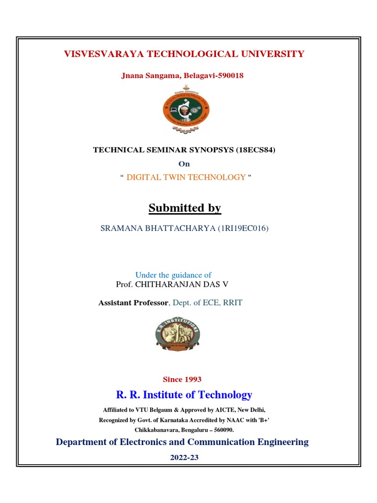 Digital Twin Technology Overview | PDF | Internet Of Things | Simulation