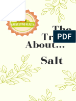 The Truth About Table Salt: Why Inorganic Salt is Unhealthy