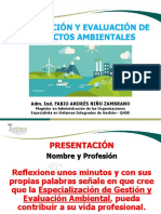 Formulación y evaluación de proyectos ambientales