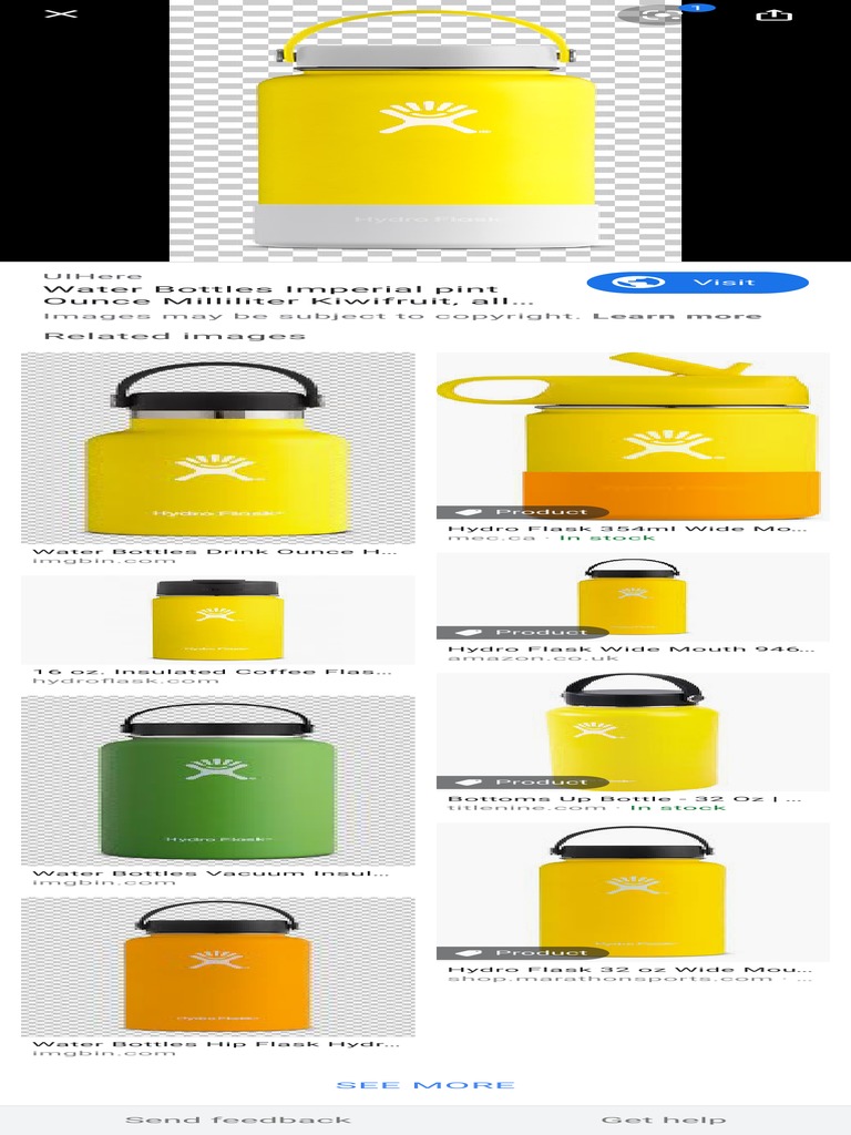 Hydro Flask See Through Background Google Search PDF