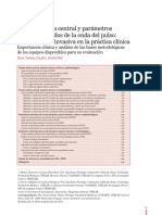 Presión Aórtica Central y Parámetros Clínicos Derivados de La Onda Del Pulso: Evaluación No Invasiva en La Práctica Clínica