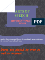 Parts of Speech: Different Types of Noun