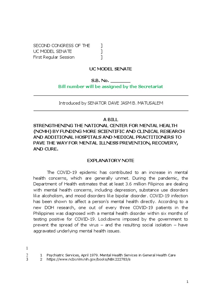 WHAT LAW ENABLED NIMH TO REFORM MENTAL HEALTH CARE PROVISION intelligence overview