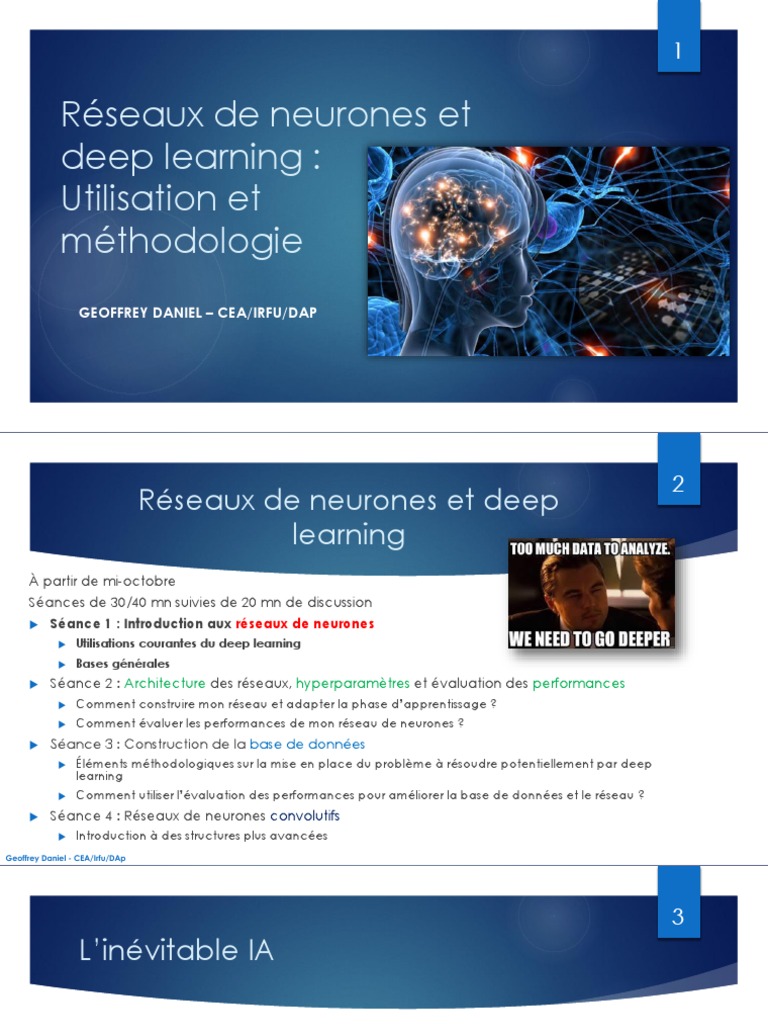 Introduction aux réseaux de neurones | PDF
