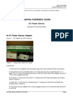 Public AC Power Sensor Installation Instructions