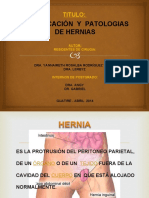 CIRUGIA PATOLOGIA Y CLASIFICACION DE HERNIAS (Autoguardado)