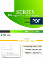 Series: Divergente y Convergente