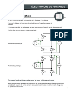 Pont Mixte Monophasé (ÉLECTRONIQUE DE PUISSANCE )