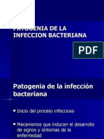 6.PATOGENIA DE LA INFECCION BACTERIANA