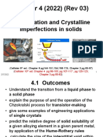 Chapter 4 2021 Imperfection and Crystalline Defects