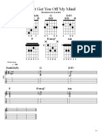 Can't Get You Off My Mind: Dadd11(9), G, D/F Chord Progression