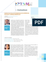 Manejo Actual de Problemas de Superficie Ocular y Córnea Irregular