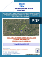 Final DPR of Mahi River Waterway