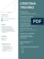 Cristina Triviño: Applied Computing & Ai