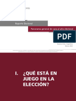 Reporte Electoral - Marzo 2023 - Poliarquía