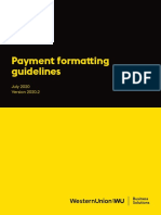 Payment Formatting Guidelines