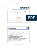 System Design Fundamentals - Juval Lowy