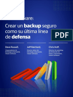 Ransomware Building Secure Backup