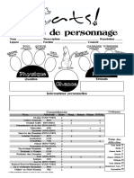 Fiche CHAT Vierge Modifiable