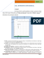 Ejercicios de Excel. Introducción Básica