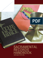 Sacramental Records Handbook 2nd Edition With Cover For Web