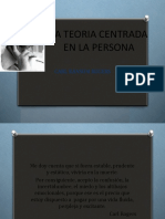 La Teoria Centrada en La Persona