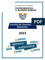 Daniel Alomía Robles: Comité de Gestión Del Bienestar