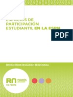 Espacios de Participación Estudiantil en La Esrn