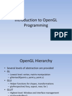 Introduction to OpenGL Programming