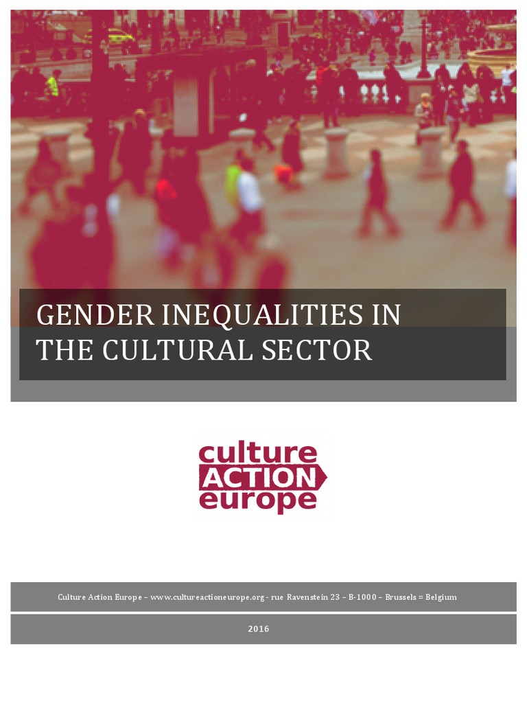 Gender Inequalities in The Cultural Sector | PDF | Cultural Heritage ...