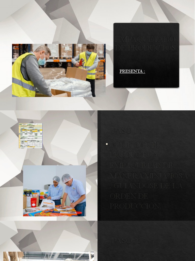 Empaquetado de Productos PDF