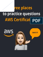 5 Free Places AWS Certifications: To Practice Questions