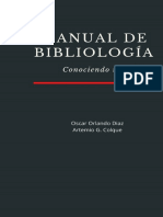 DÍAZ, Oscar Orlando. Manual de Bibliología. Conociendo Mi Biblia